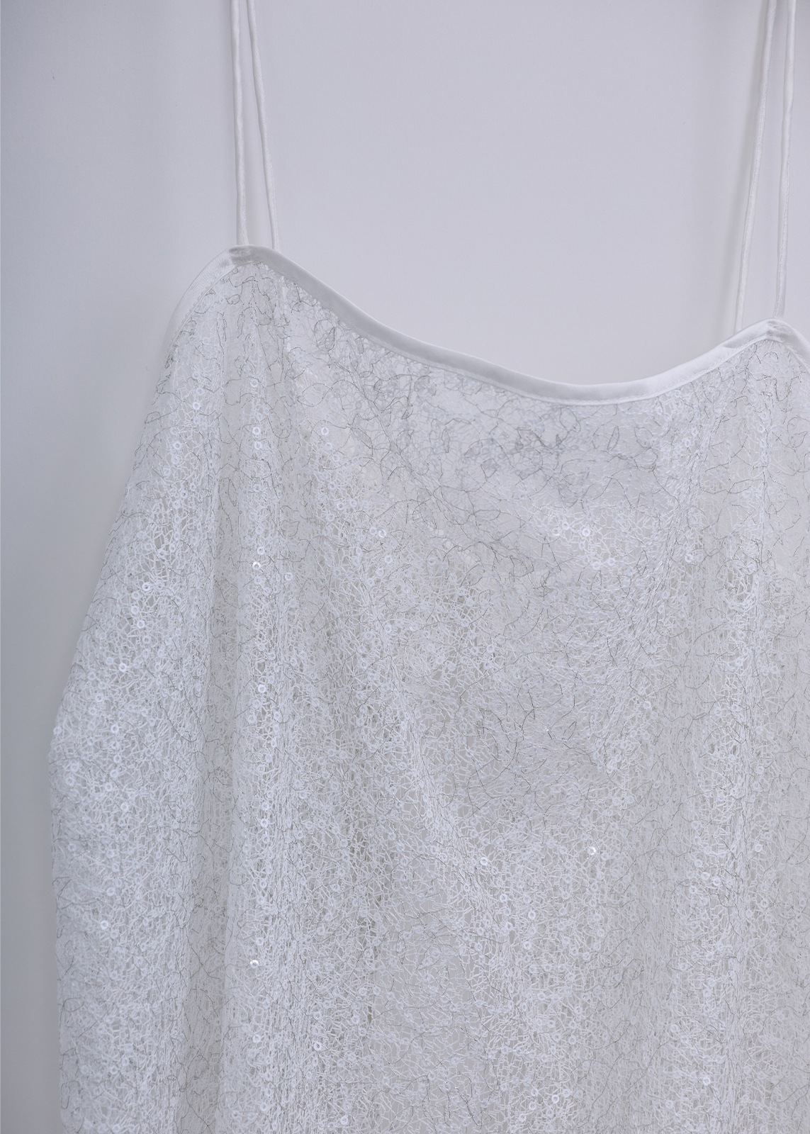 【neuf cent neuf】スパンコール レース キャミドレス