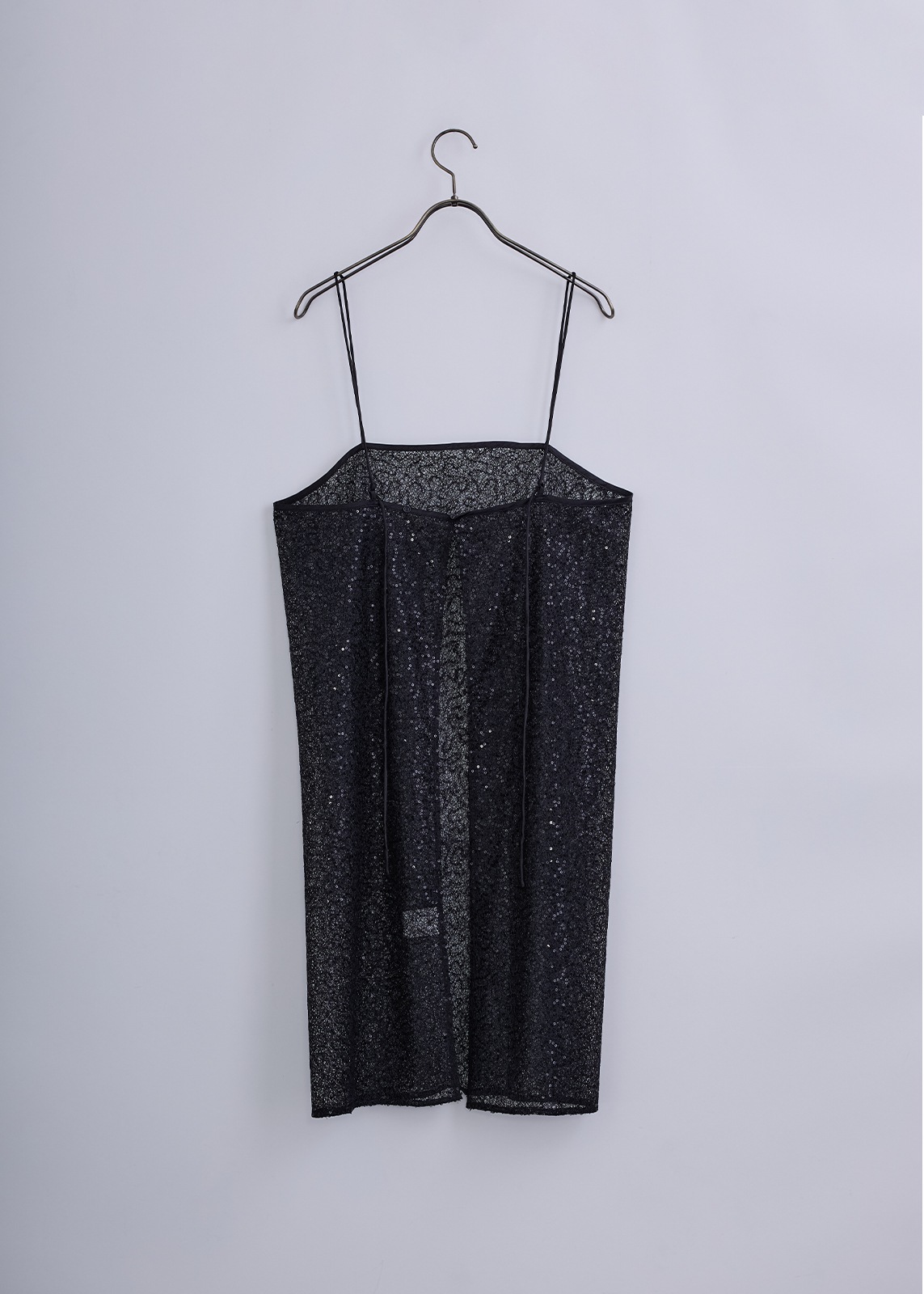 【neuf cent neuf】スパンコール レース キャミドレス