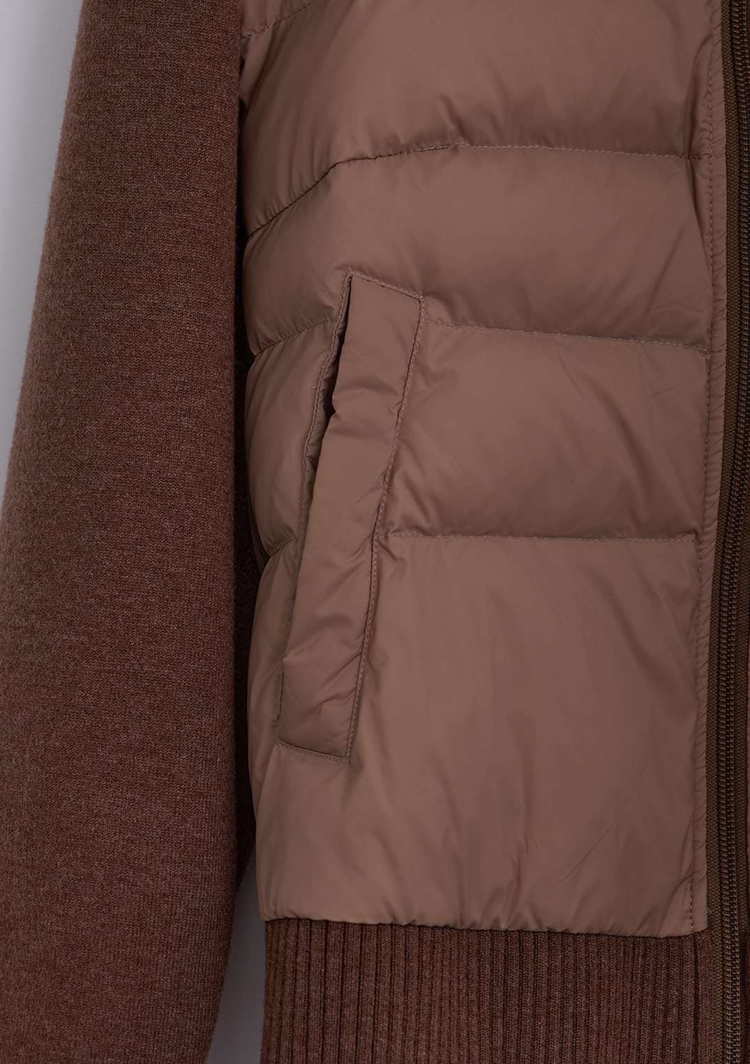 【Femicite】コンパクト ダウン ニット