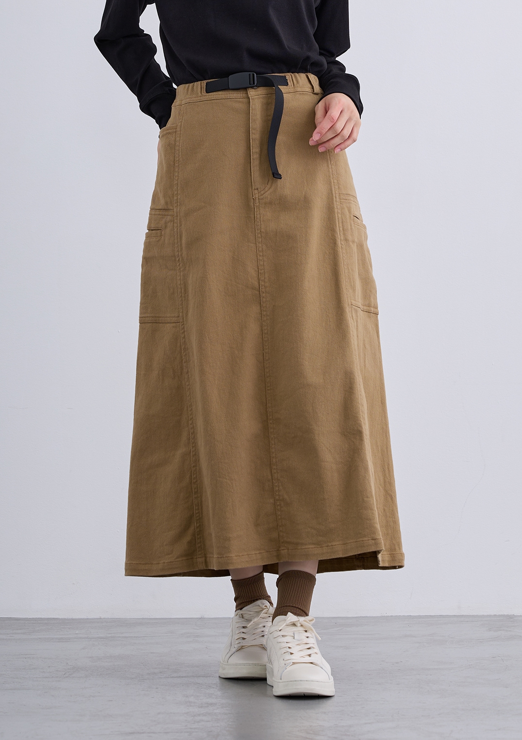 【LUIS MARI】ベルト付き ベイカースカート