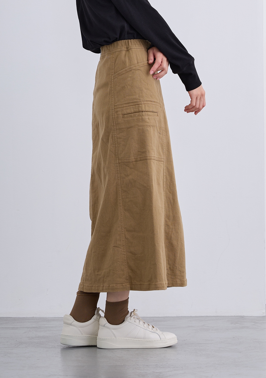 【LUIS MARI】ベルト付き ベイカースカート