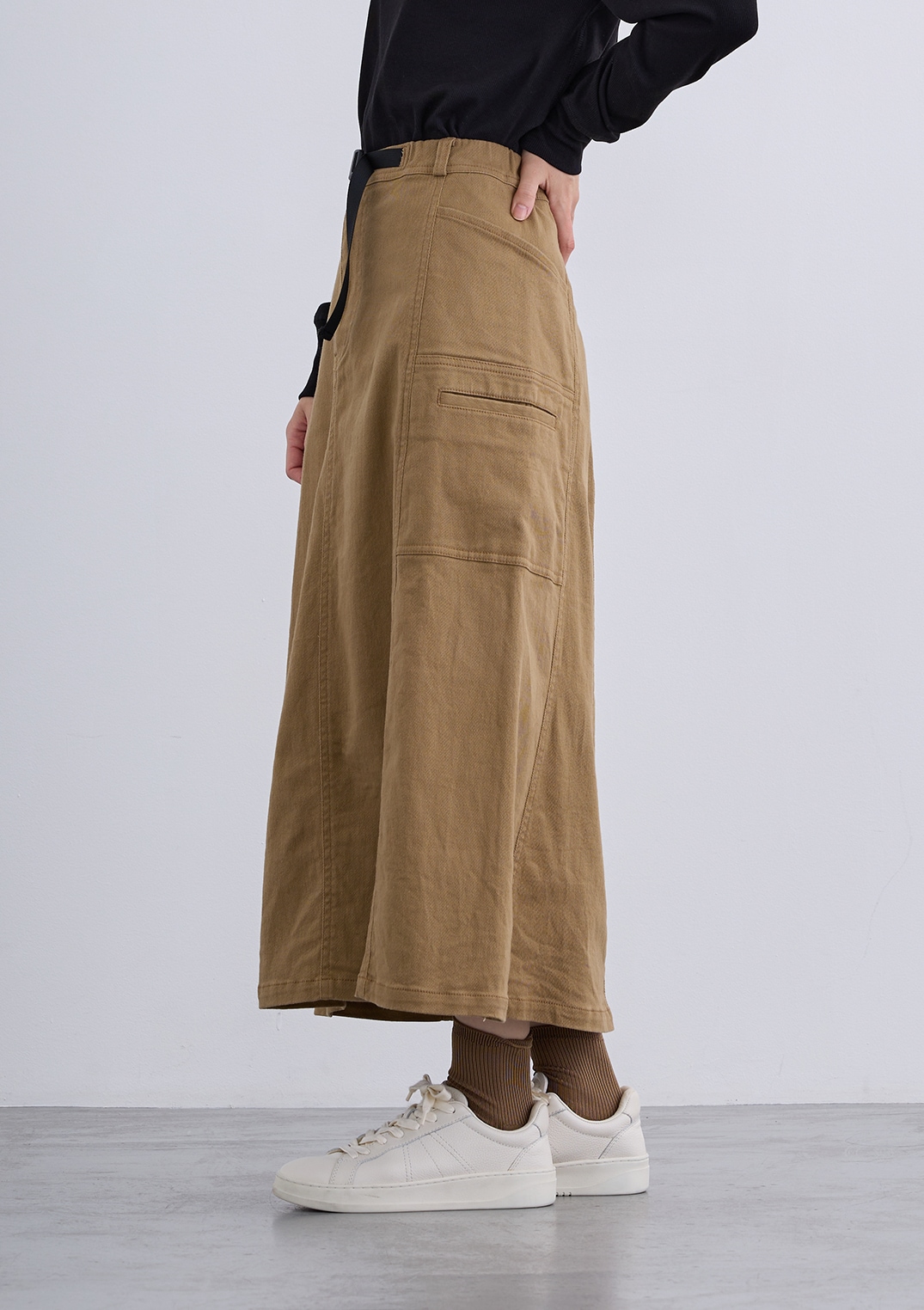 【LUIS MARI】ベルト付き ベイカースカート