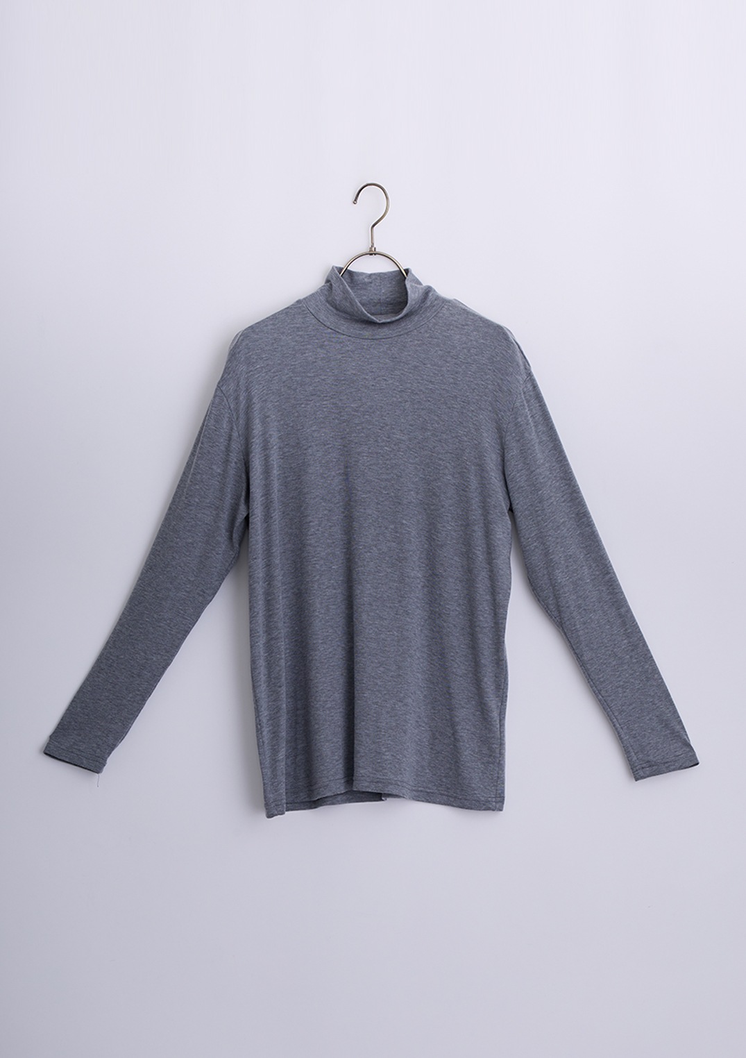 【SUMMER SALE】【Femicite】テンセルウール ハイネック カットソー