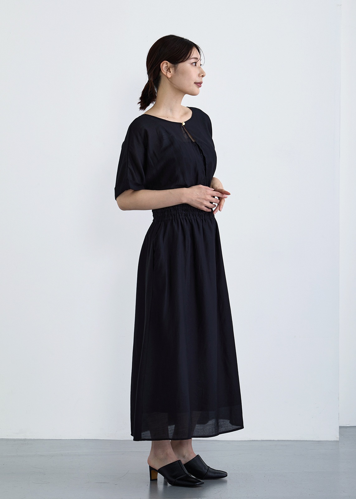 【KOOS】2WAY レイヤード ワンピース