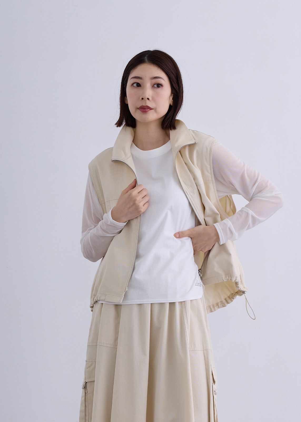 【Femicite】ドライ・コットン ベスト