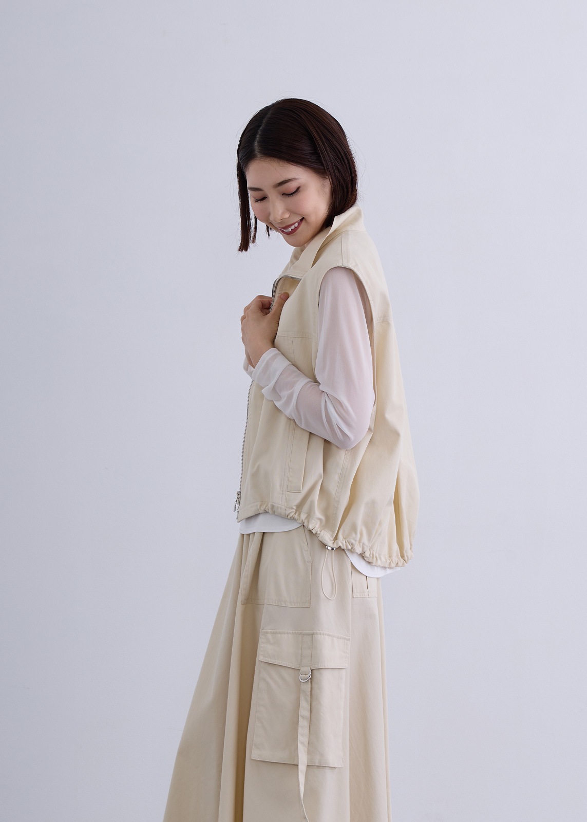 【Femicite】ドライ・コットン ベスト