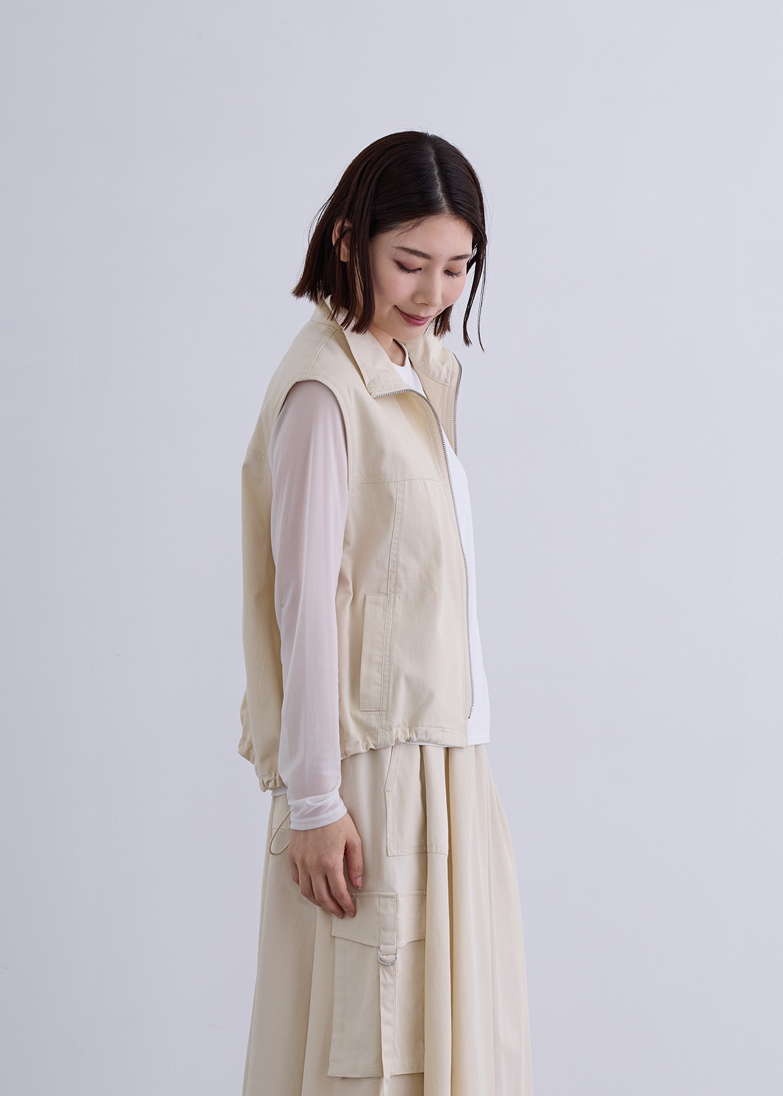 【Femicite】ドライ・コットン ベスト