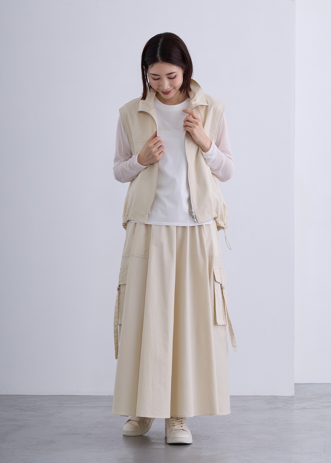 【Femicite】ドライ・コットン ベスト