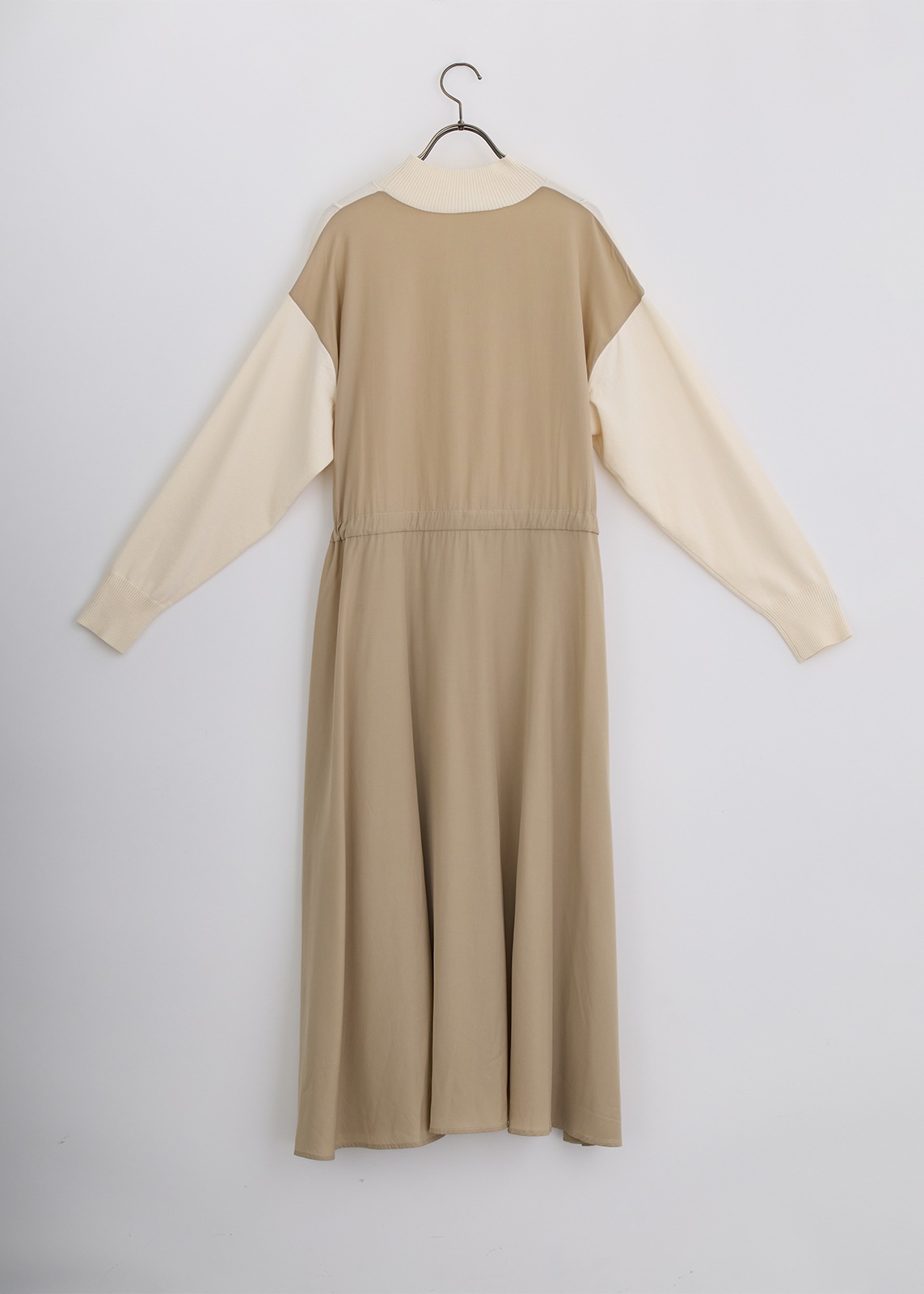 【Femicite】ドッキング ニット ワンピース