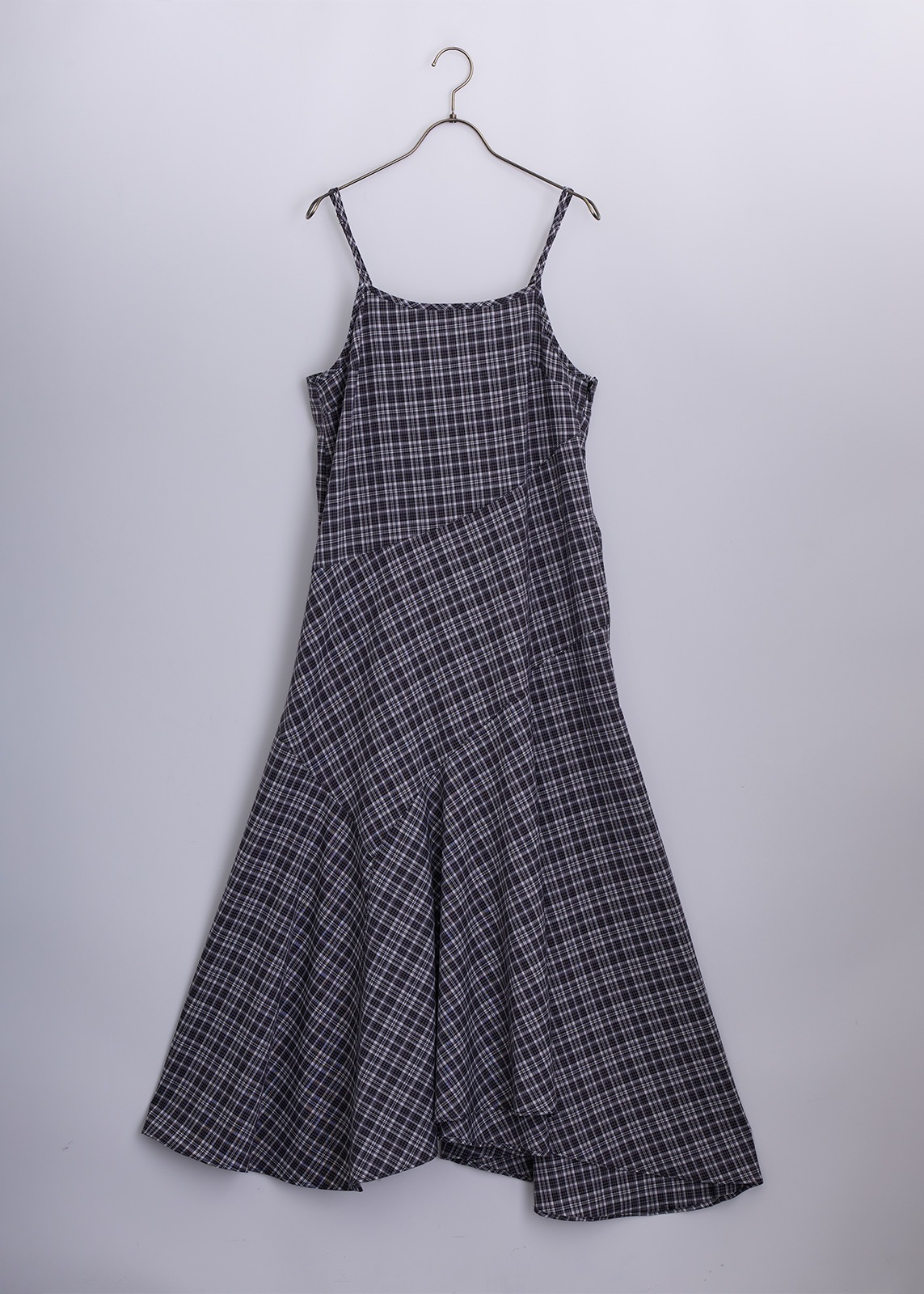 【neuf cent neuf】2トーン タータンチェック ワンピース