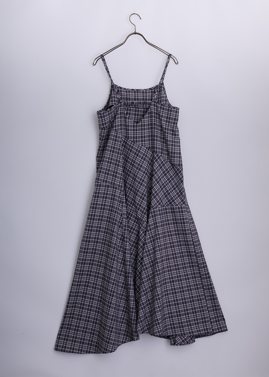 【neuf cent neuf】2トーン タータンチェック ワンピース