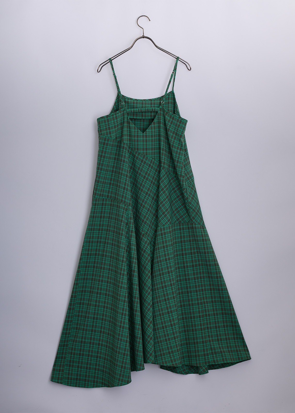 【neuf cent neuf】2トーン タータンチェック ワンピース