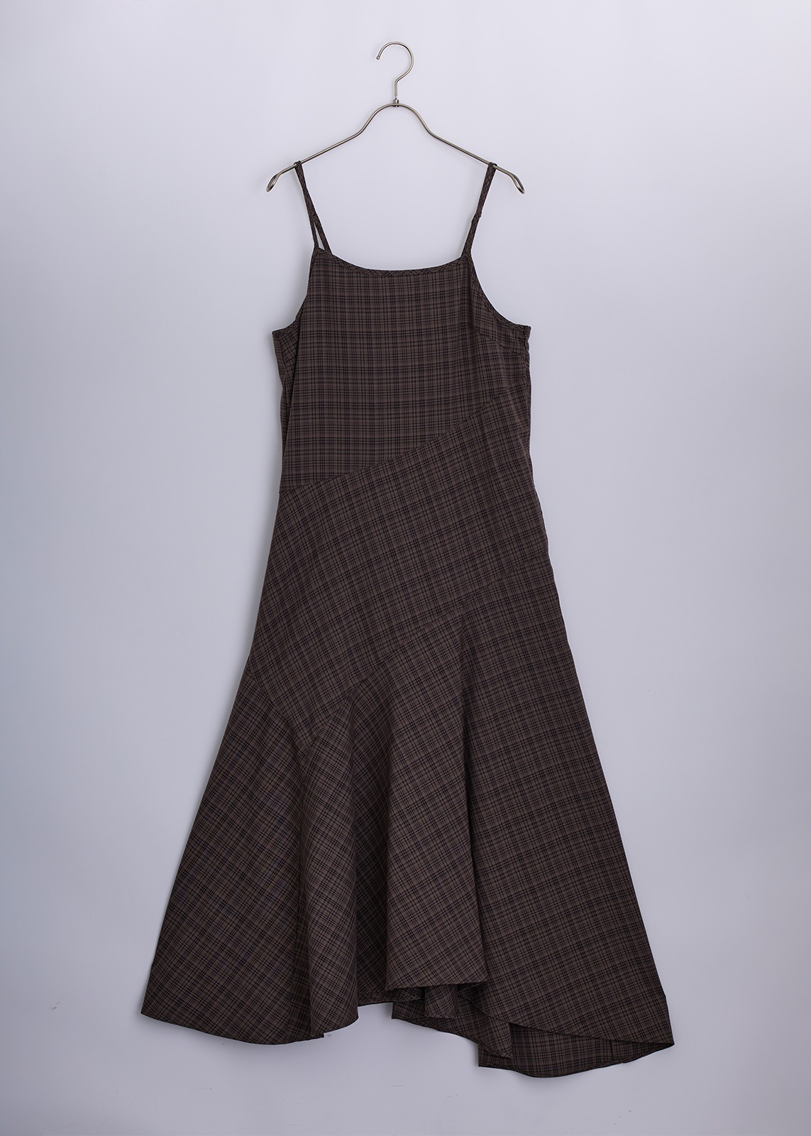 【neuf cent neuf】2トーン タータンチェック ワンピース