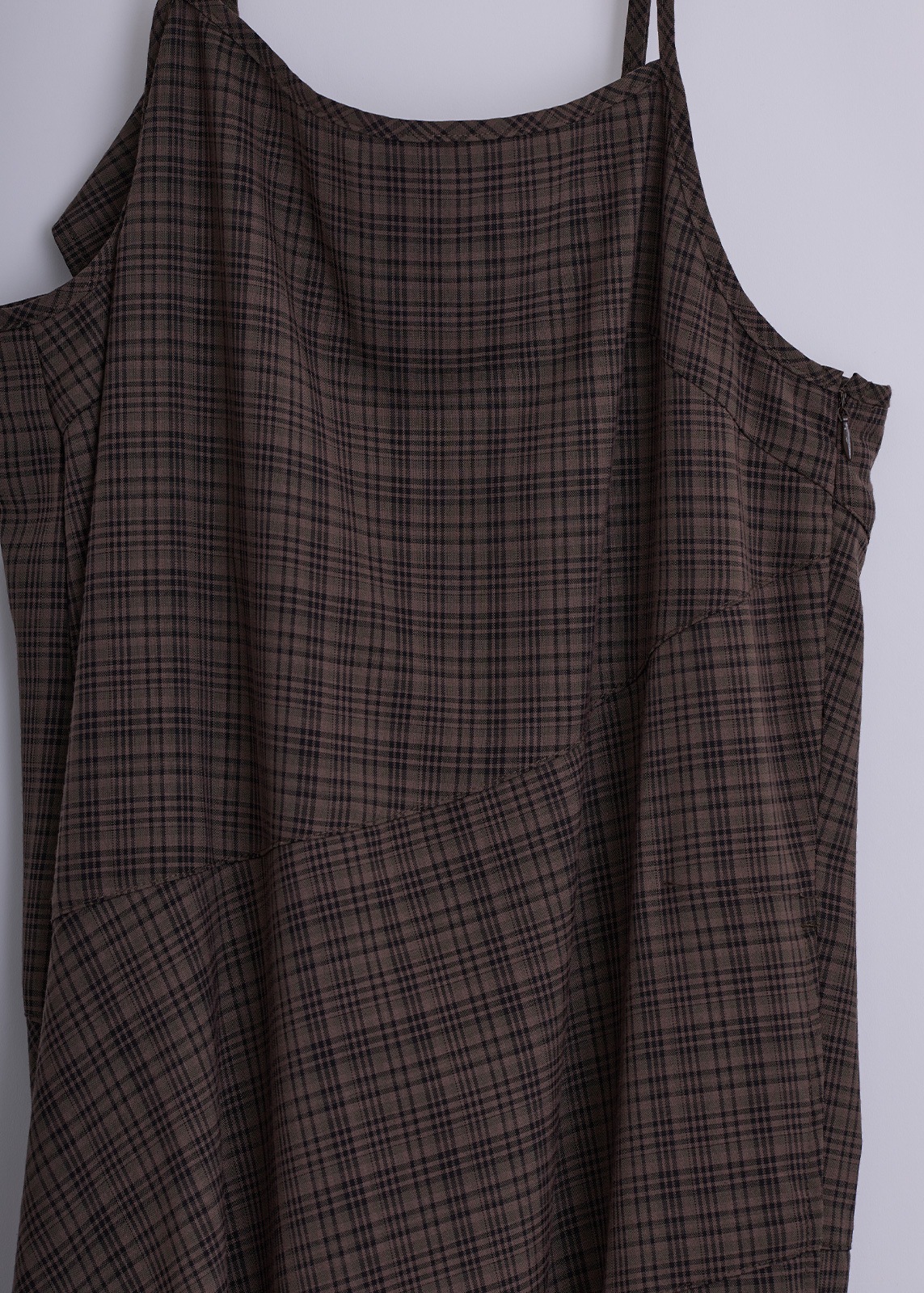 【neuf cent neuf】2トーン タータンチェック ワンピース