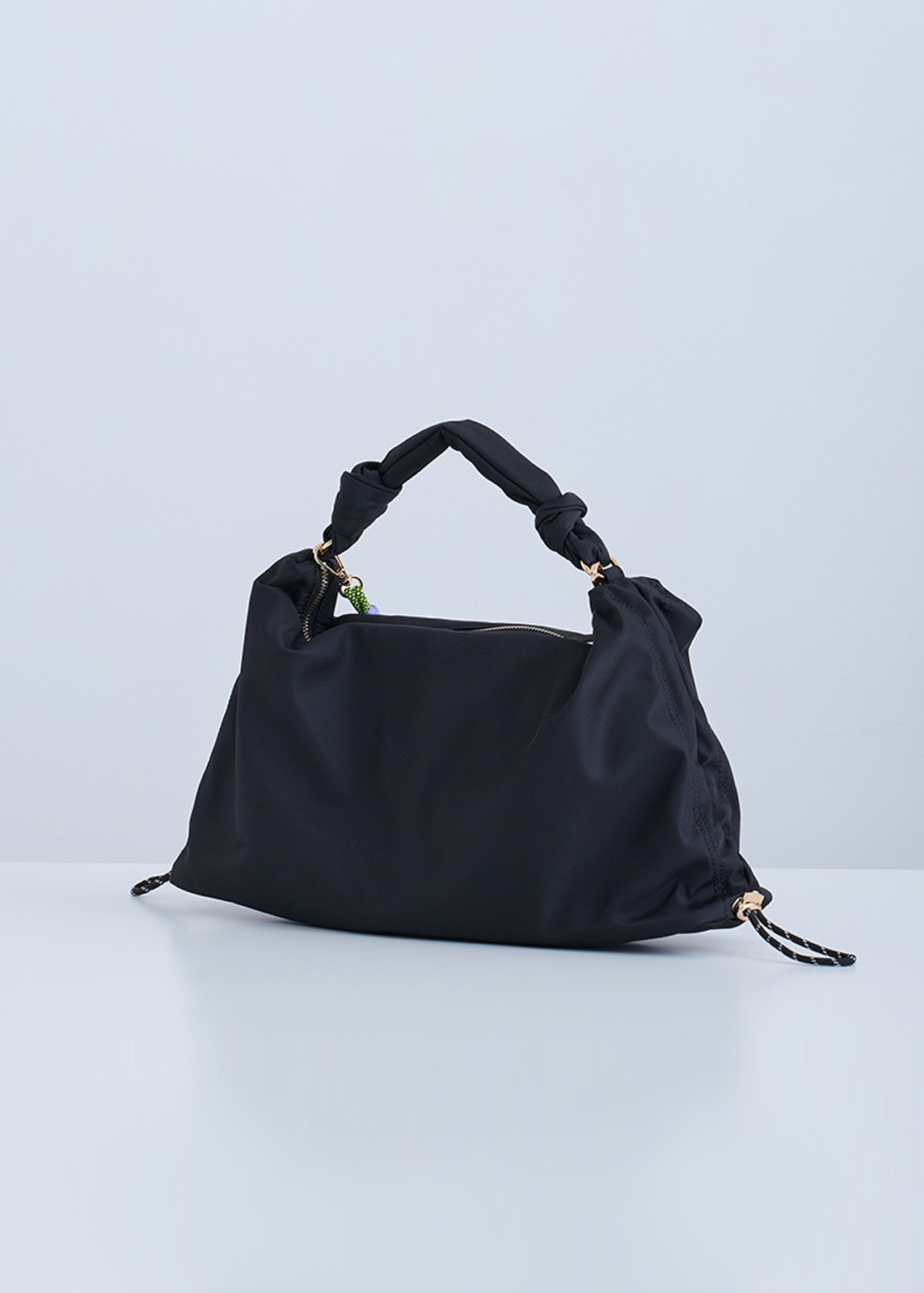 【PLUS an】シャーリングバッグ