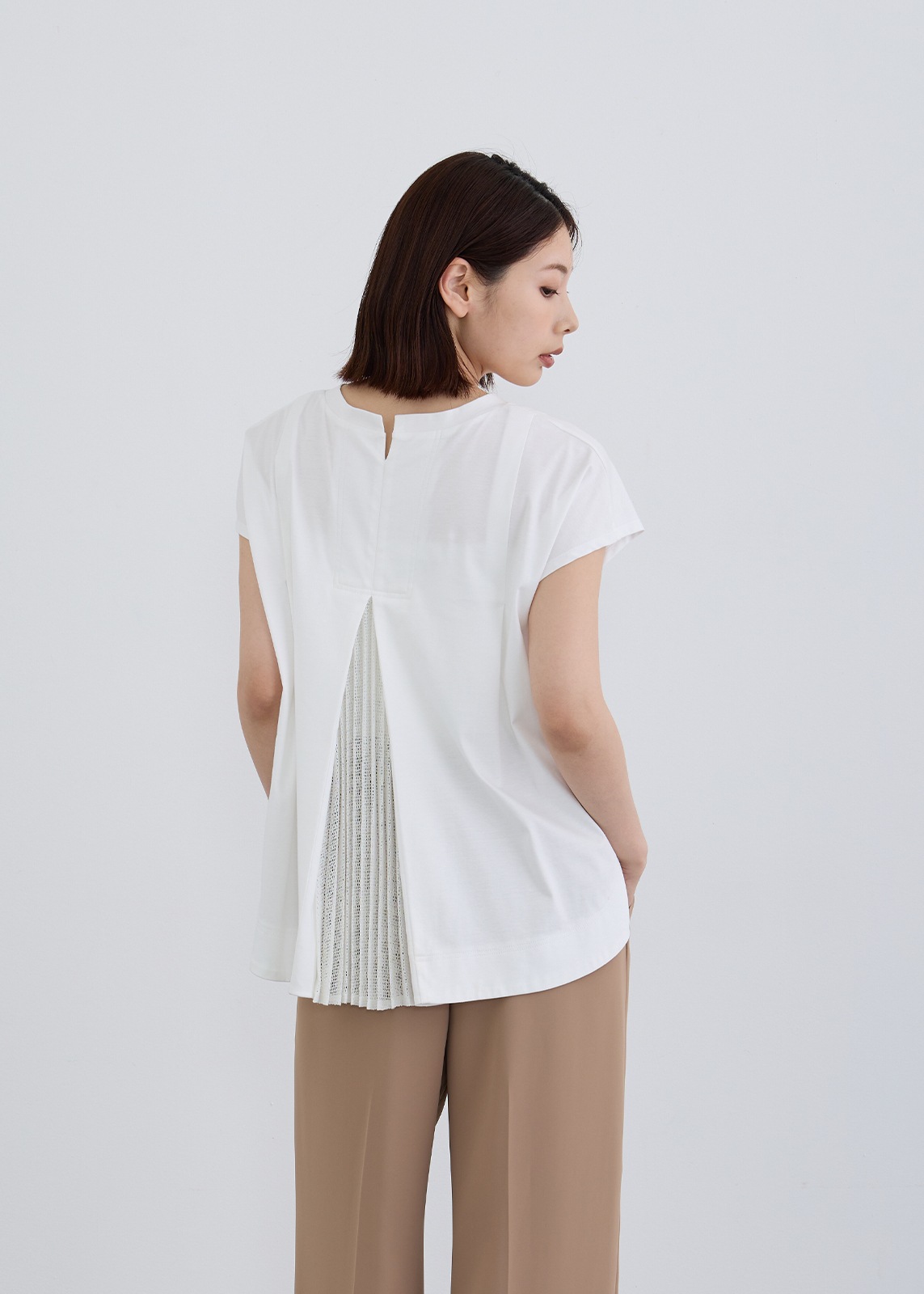 【KOOS】バックプリーツ カットソー