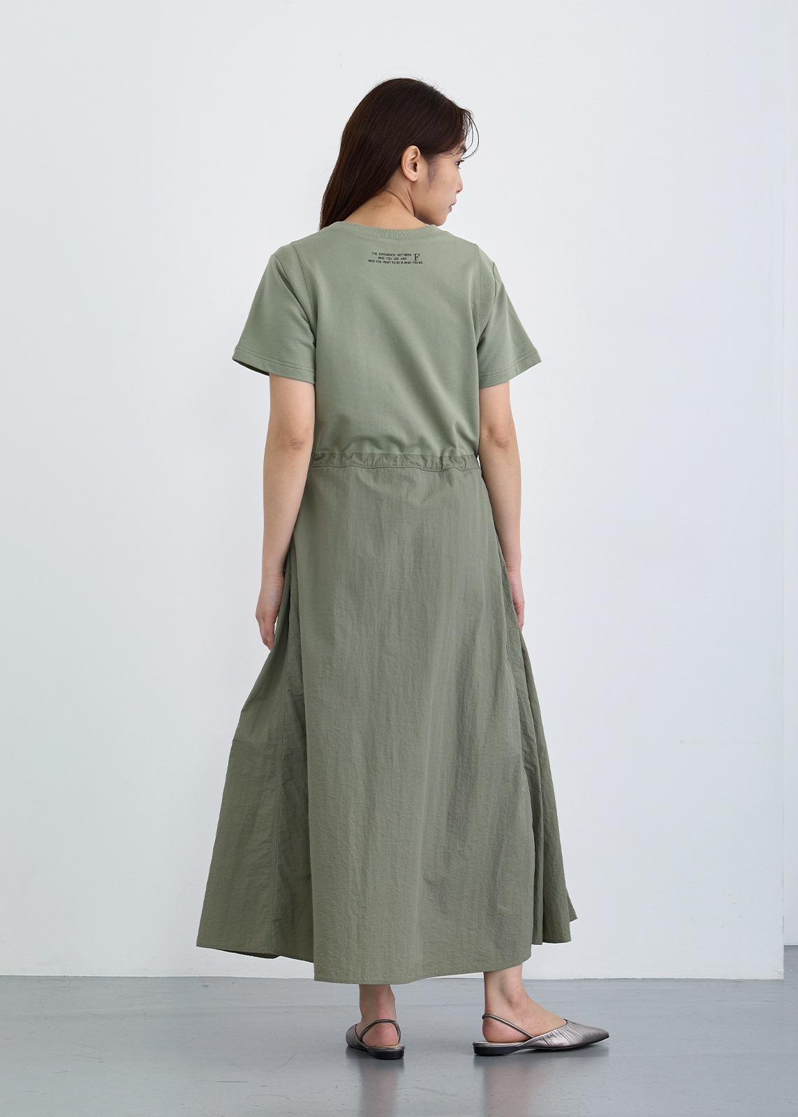 【Femicite】コンビネーション タフタ ワンピース