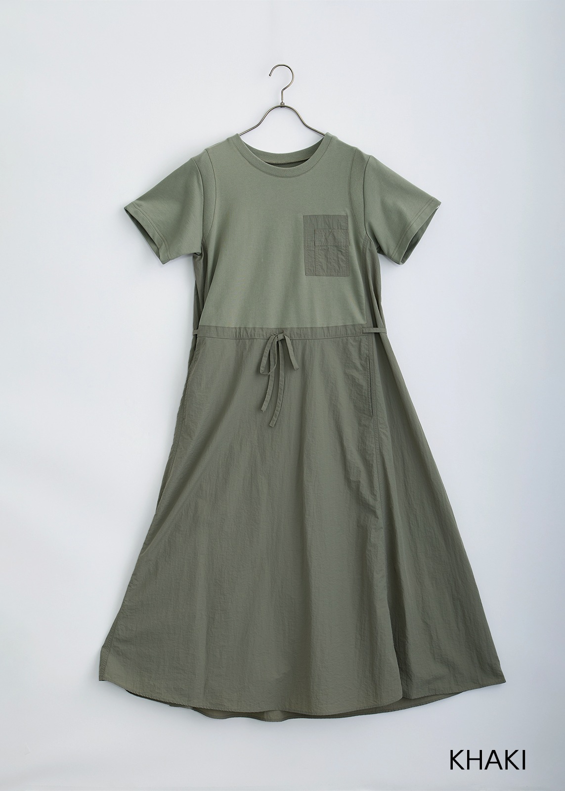 【Femicite】コンビネーション タフタ ワンピース