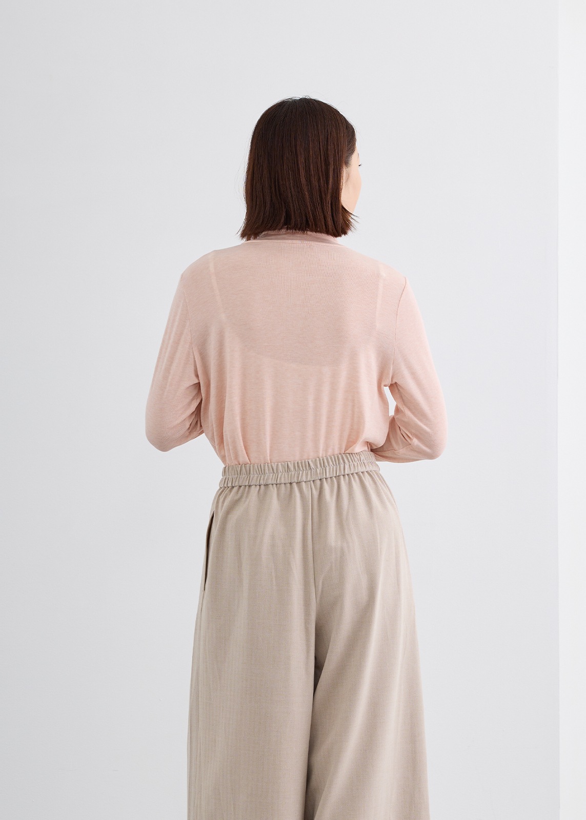 【KOOS】ウール／テンセルハイネック