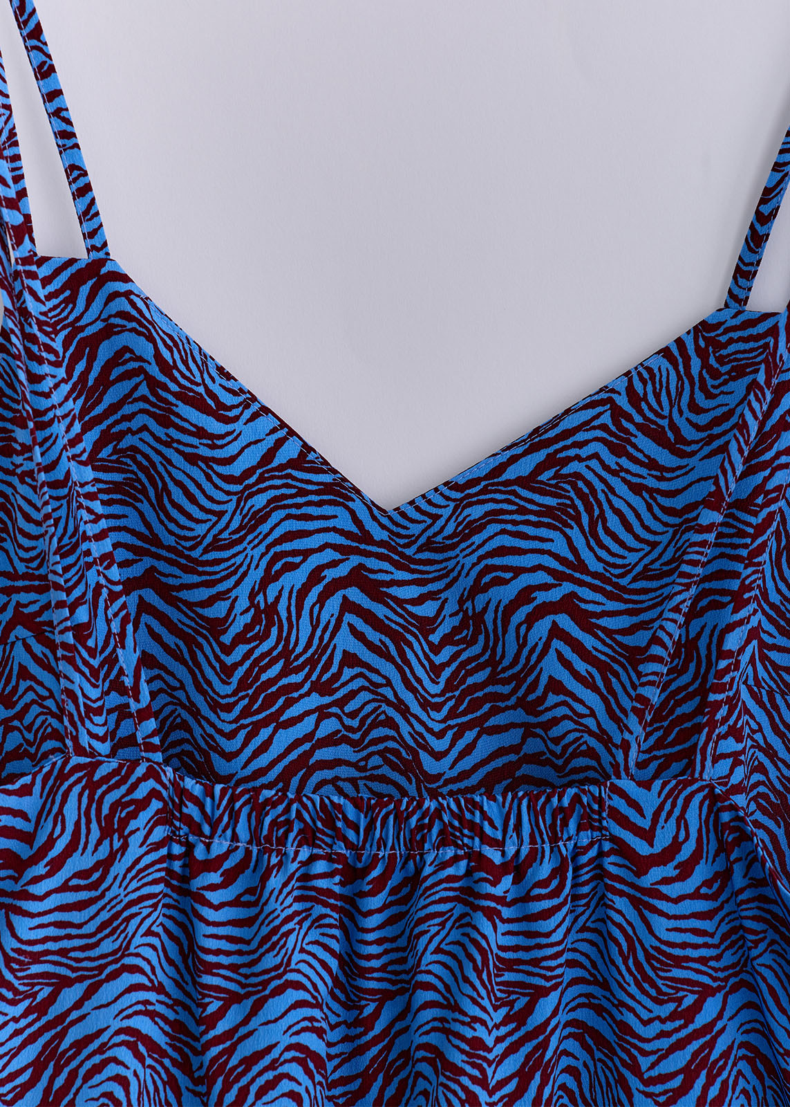 【neuf cent neuf】モダン ゼブラプリント キャミドレス