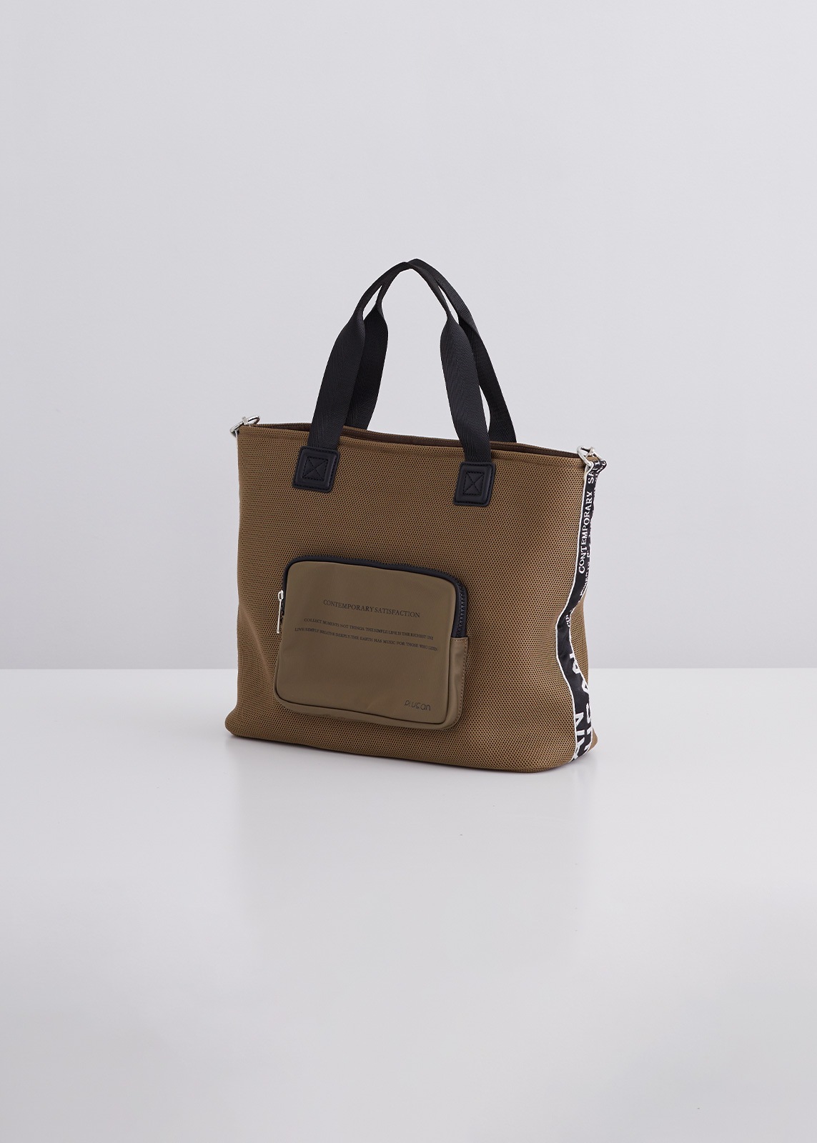 【PLUS an】2way メッシュ バッグ ラージ