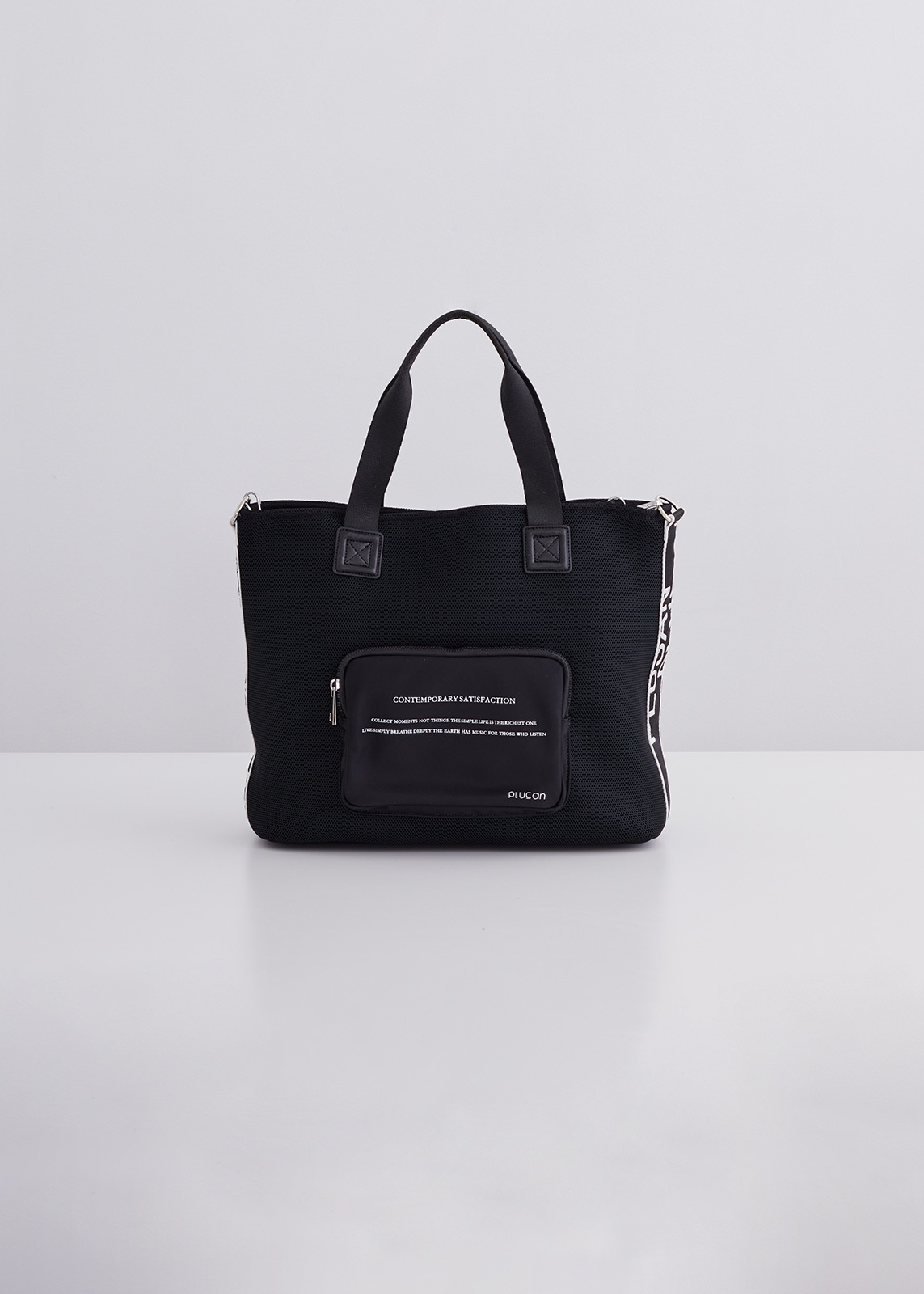 【PLUS an】2way メッシュ バッグ ラージ