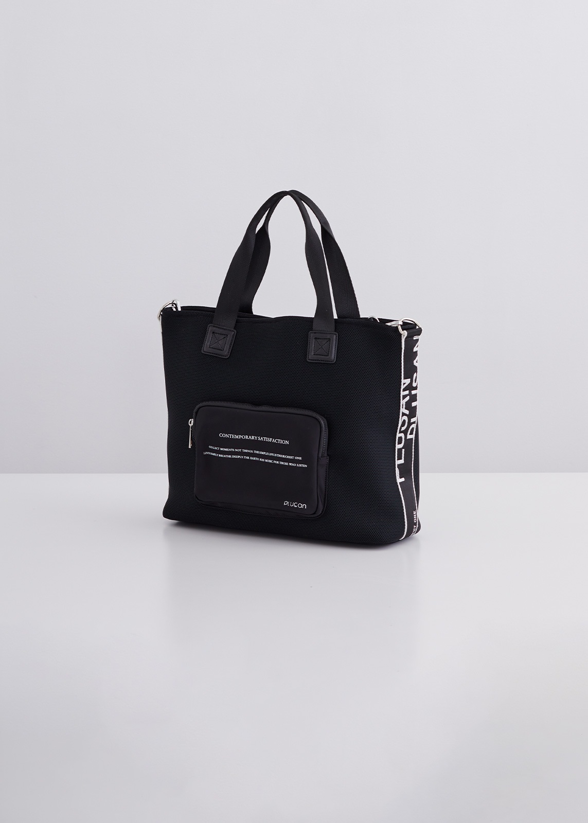 【PLUS an】2way メッシュ バッグ ラージ