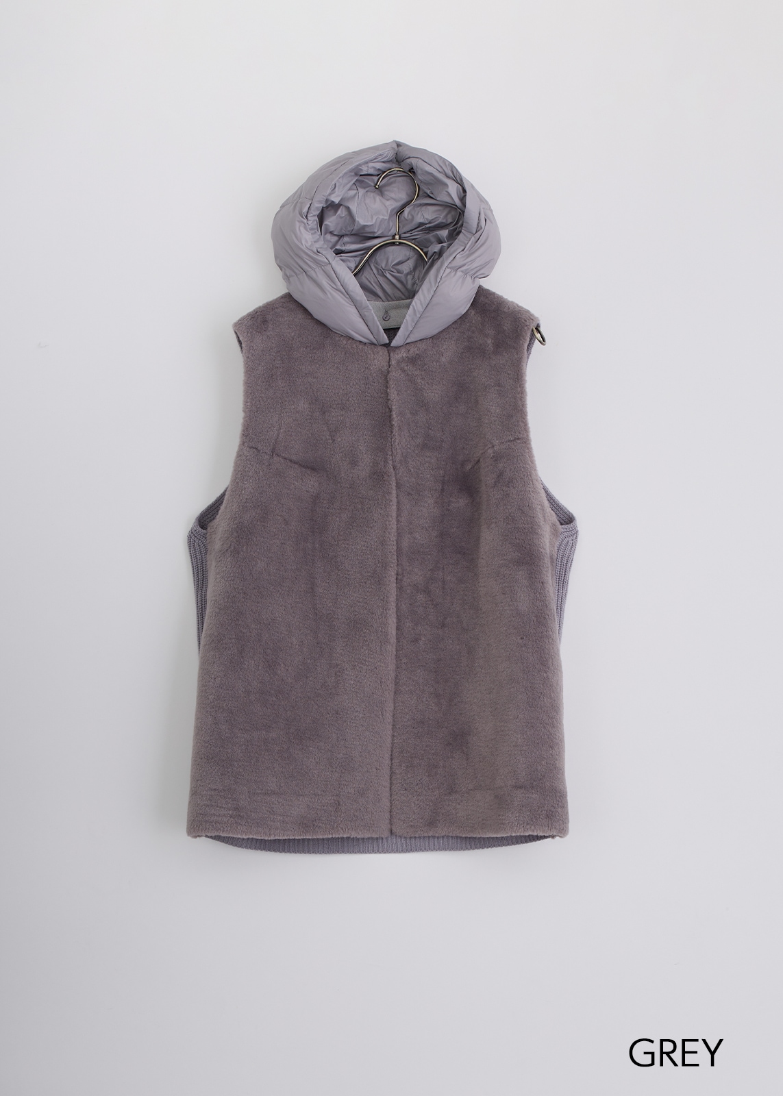 【KOOS】エコ ムートン ジレ