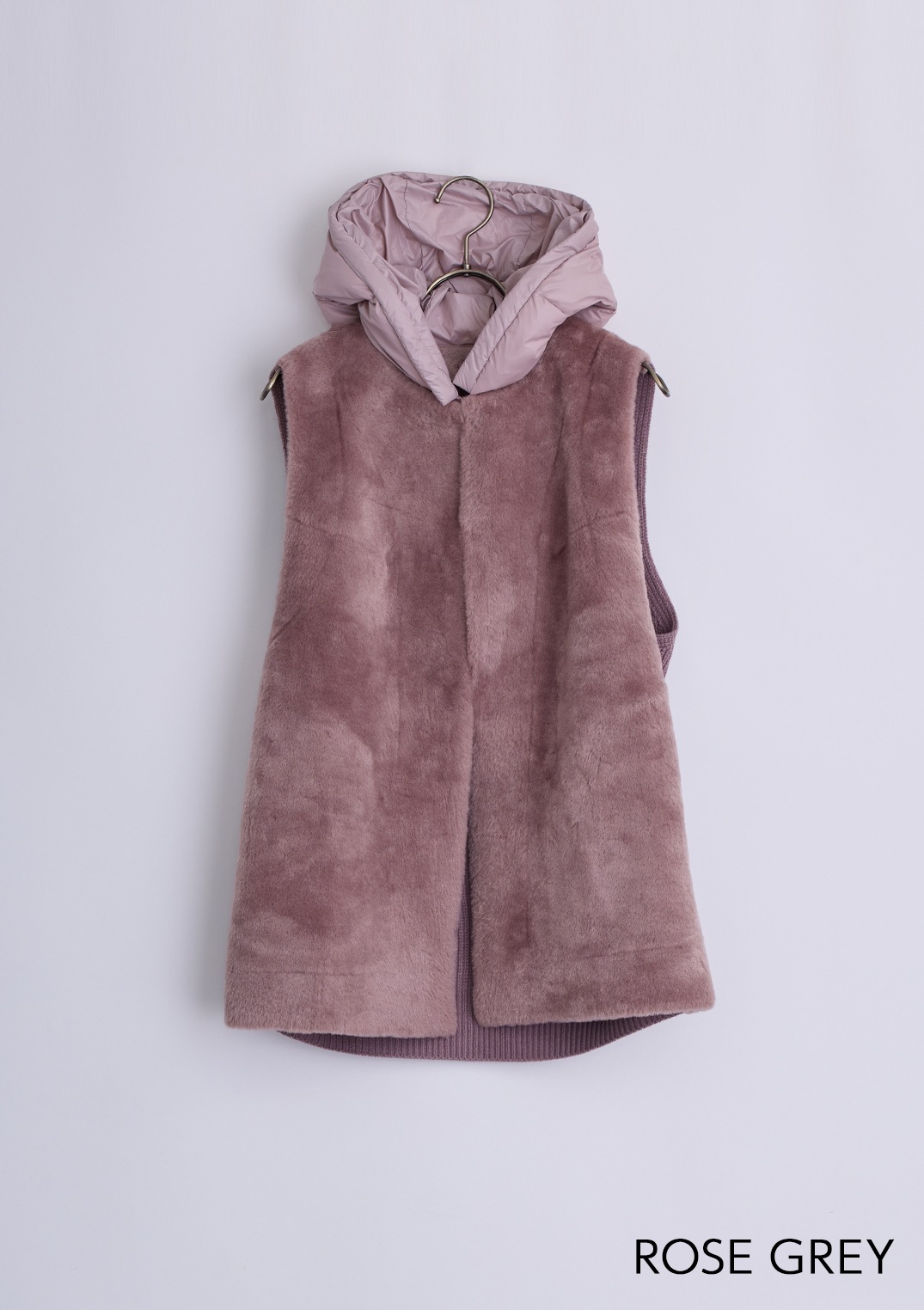 【KOOS】エコ ムートン ジレ