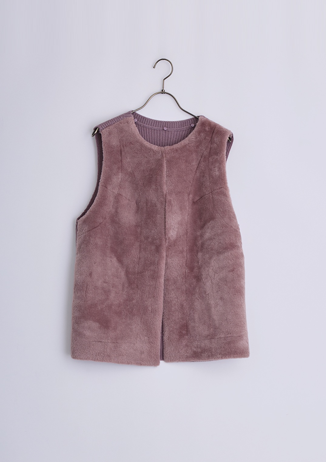 【KOOS】エコ ムートン ジレ