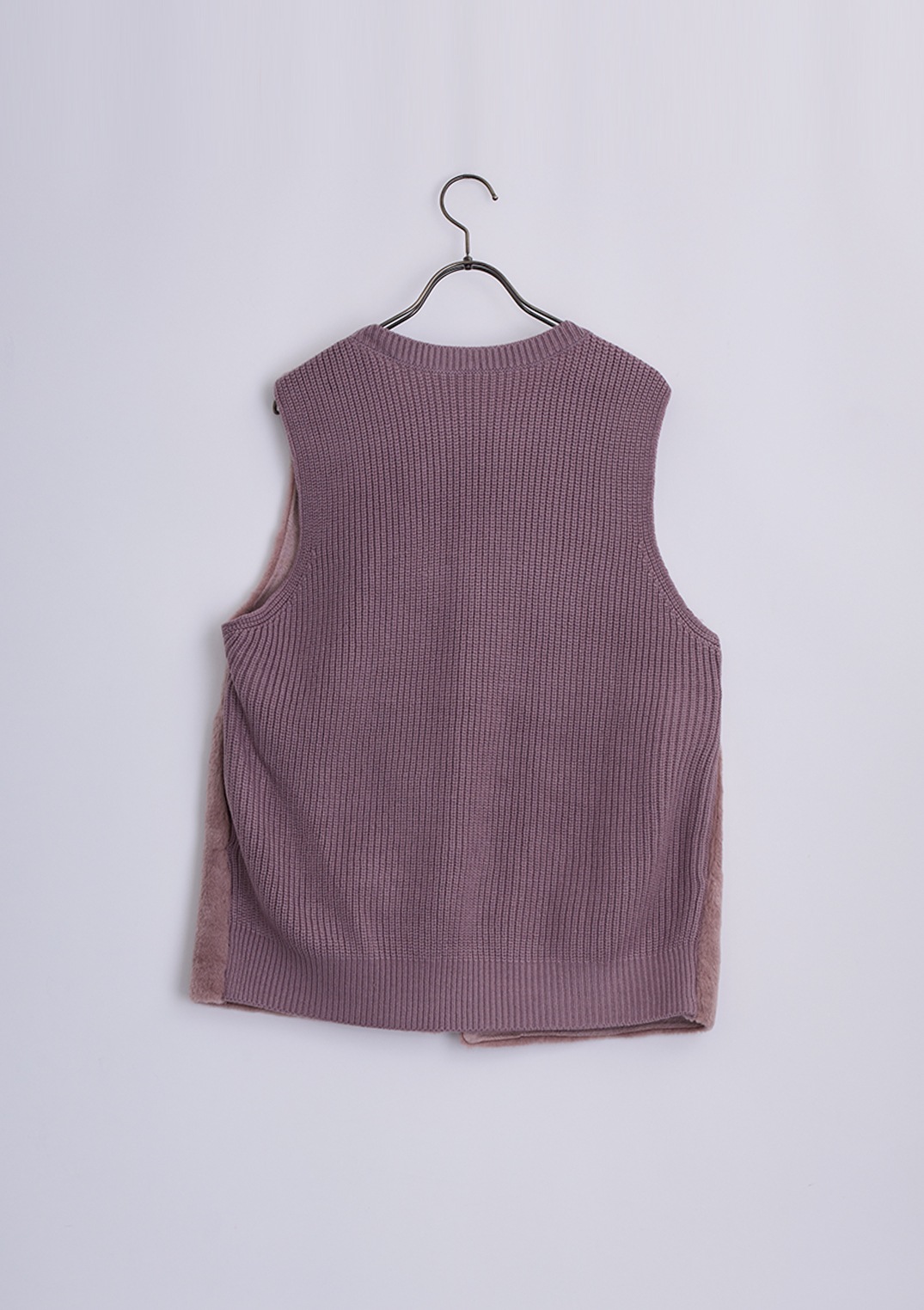 【KOOS】エコ ムートン ジレ