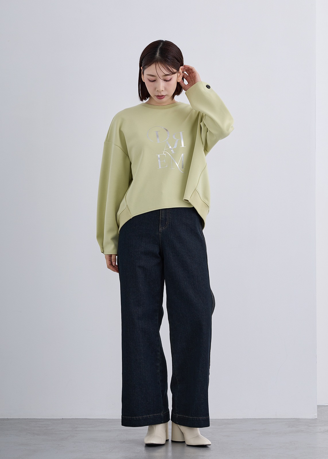 【KOOS】バック コクーン プルオーバー