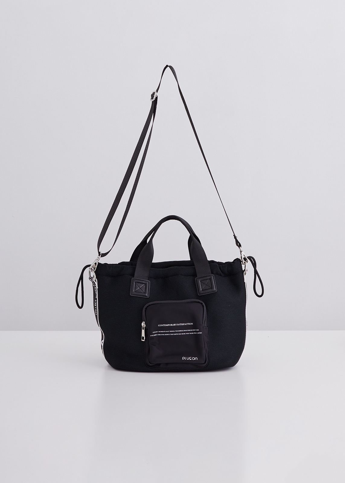 【PLUS an】2way メッシュ バッグ ミニ