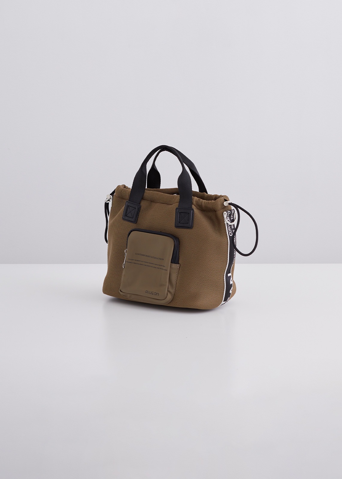 【PLUS an】2way メッシュ バッグ ミニ