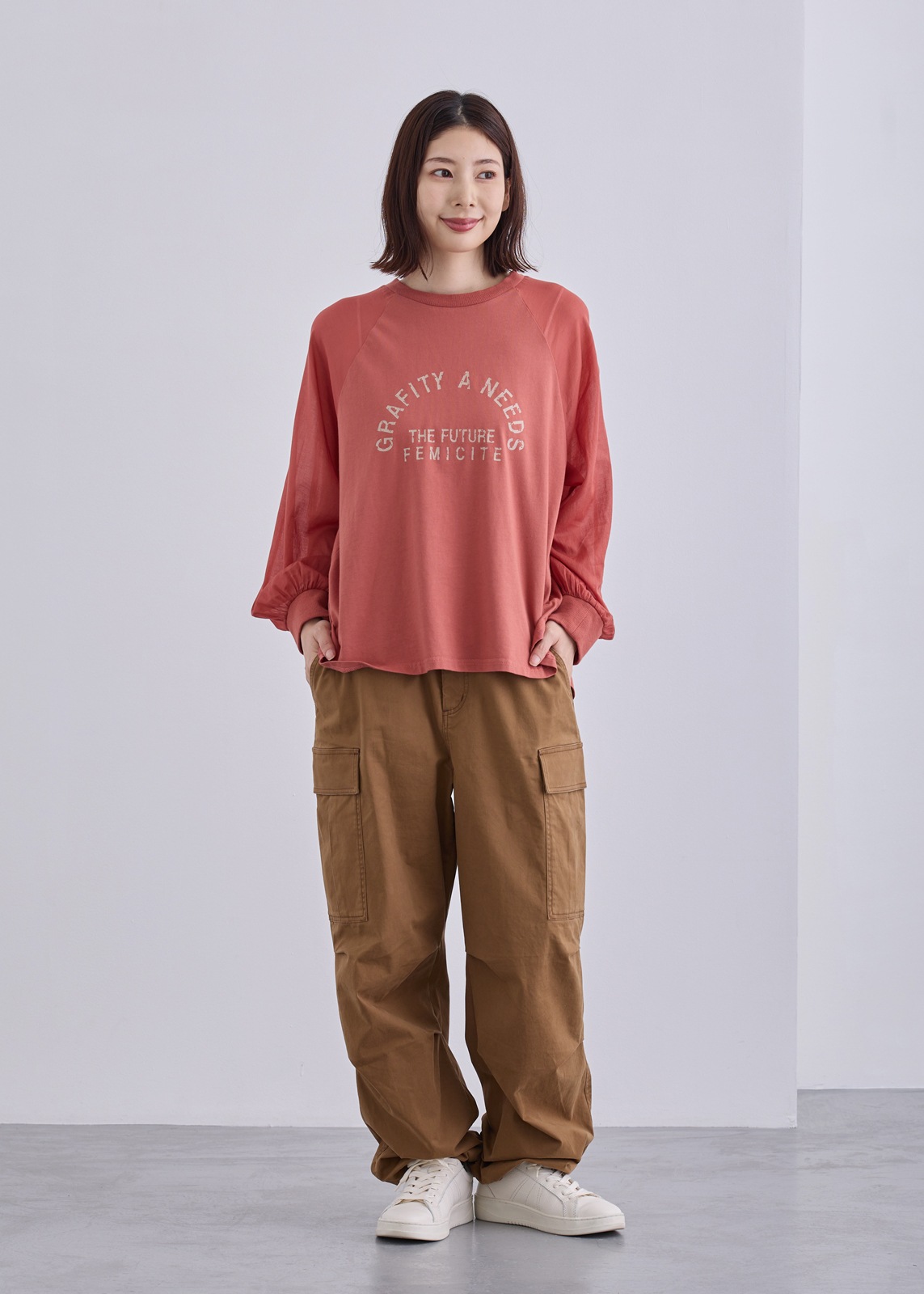 【Femicite】ラグラン プルオーバー