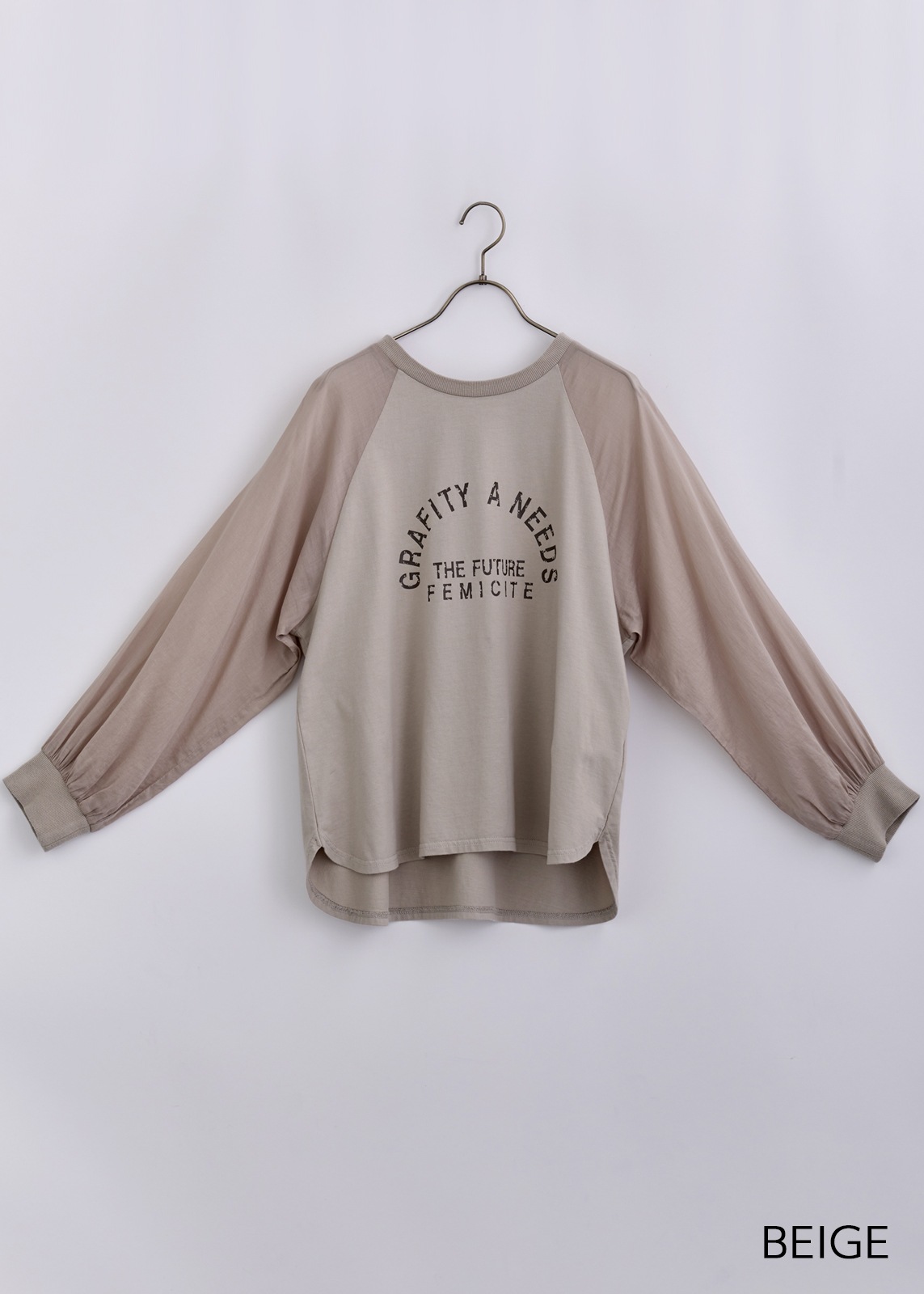 【Femicite】ラグラン プルオーバー