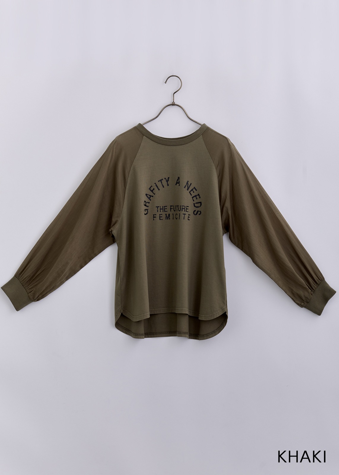 【Femicite】ラグラン プルオーバー