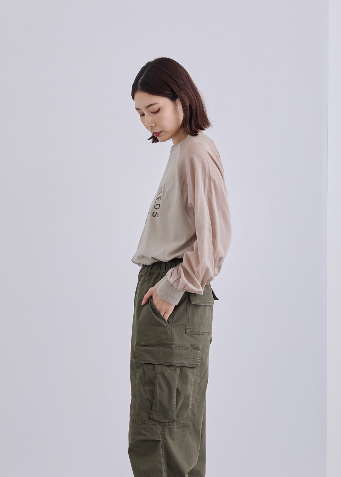 【Femicite】ラグラン プルオーバー