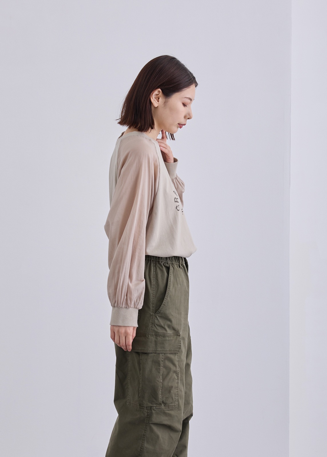 【Femicite】ラグラン プルオーバー