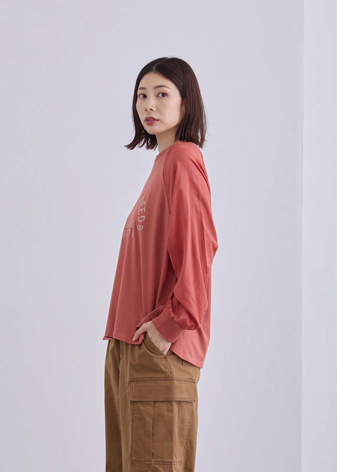 【Femicite】ラグラン プルオーバー