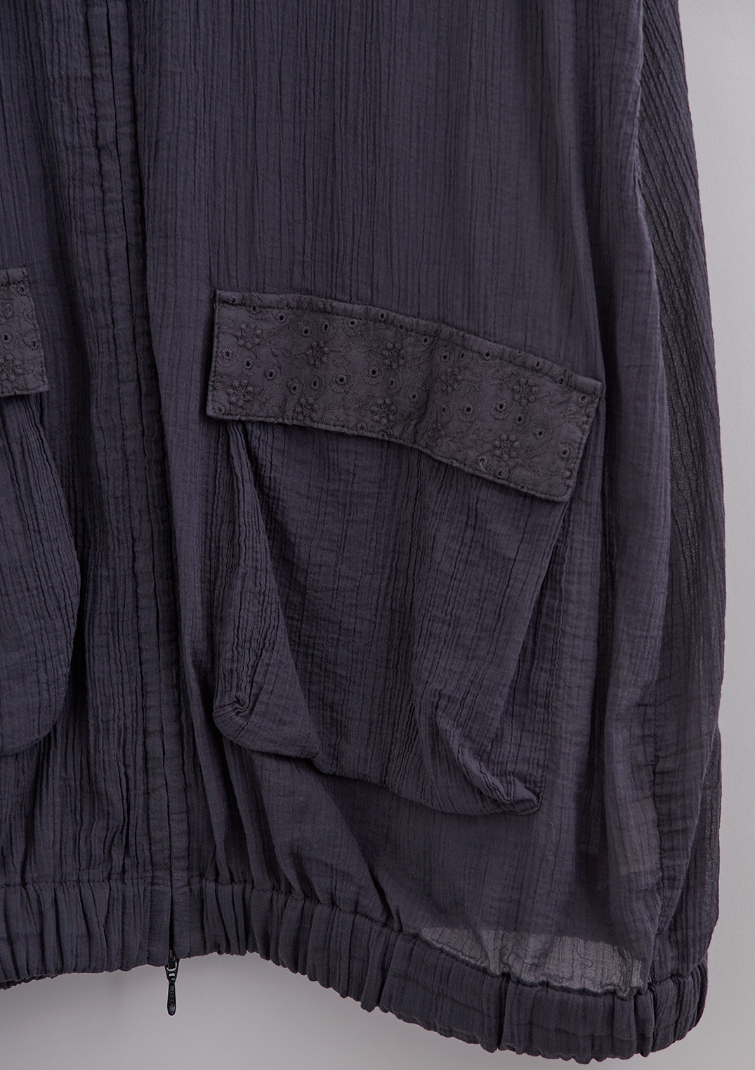 【Femicite】ガーメント レース オーバーサイズ ロング ジレ
