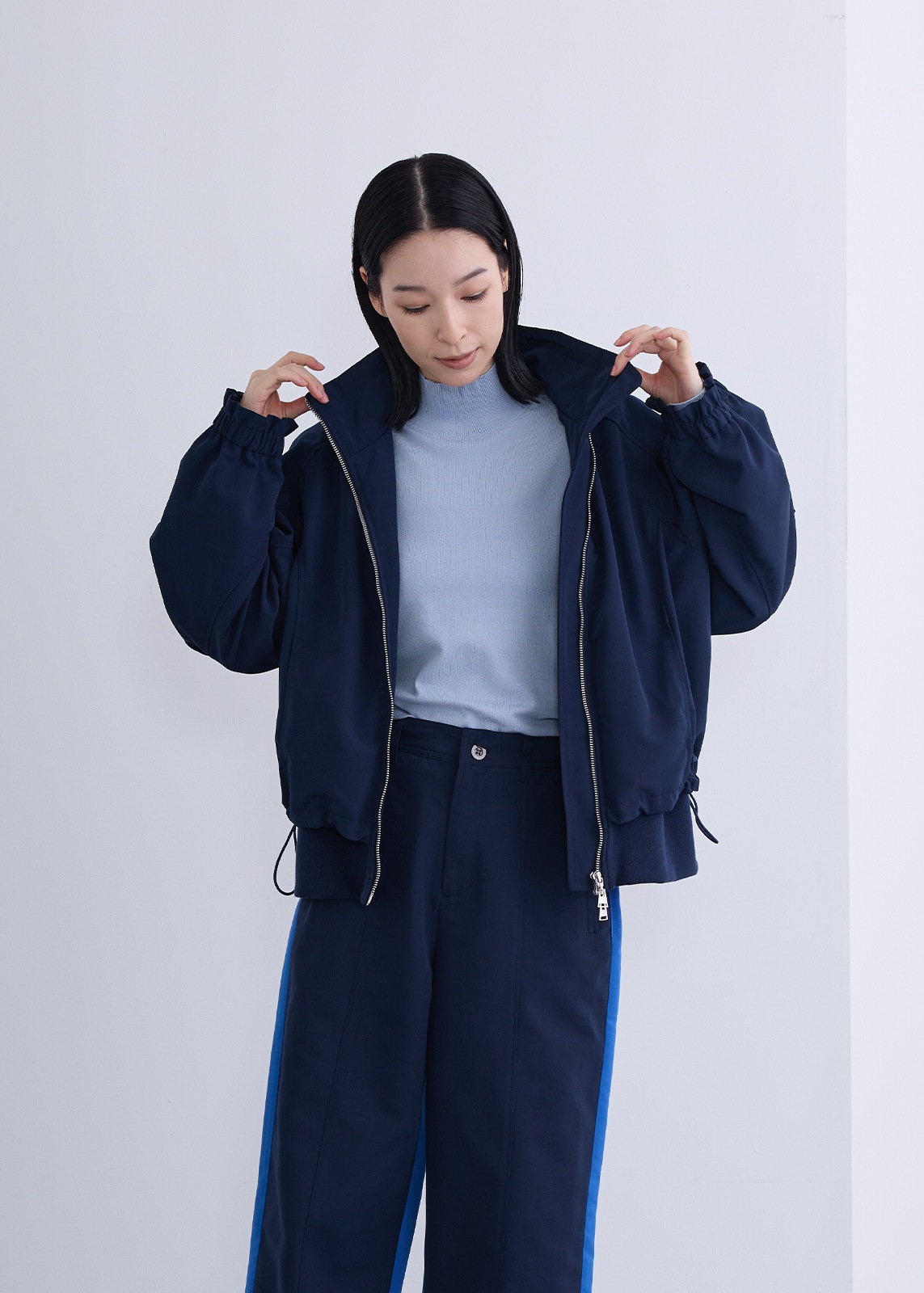 【Femicite】レイヤード ブルゾン