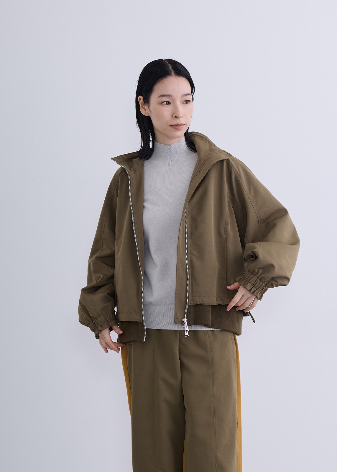 【Femicite】レイヤード ブルゾン