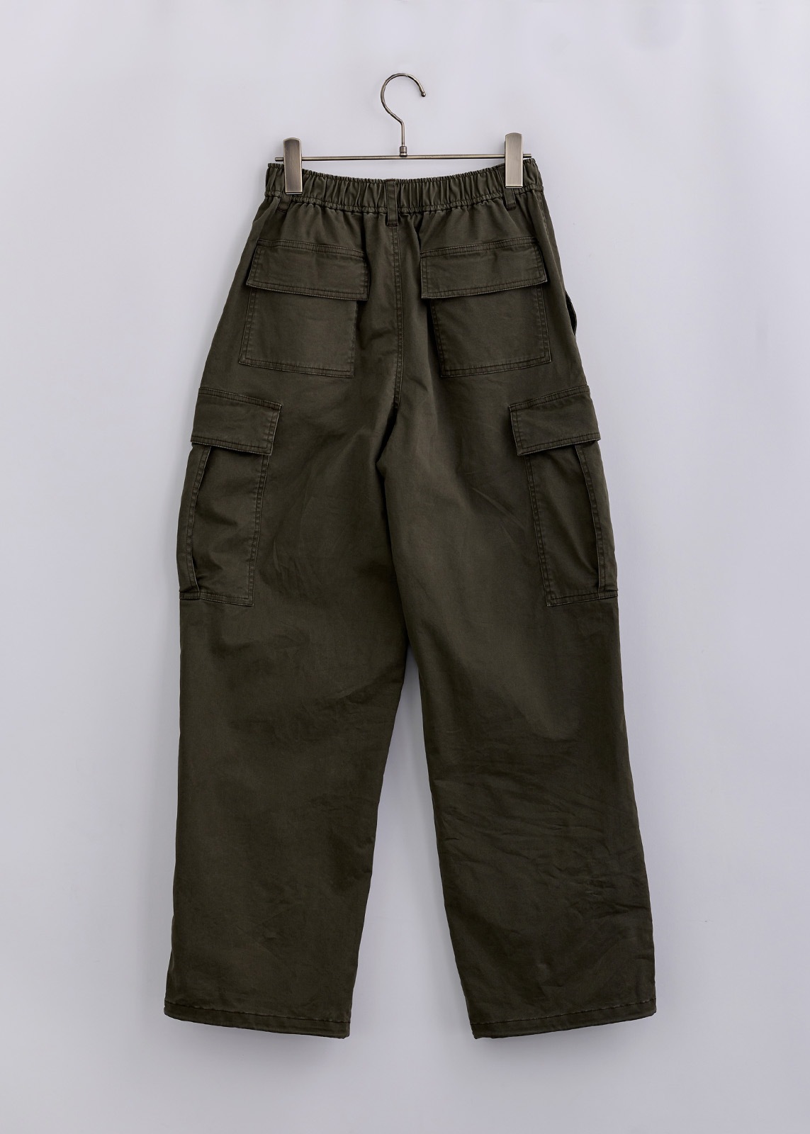 【Femicite】パウダー コットン カーゴパンツ