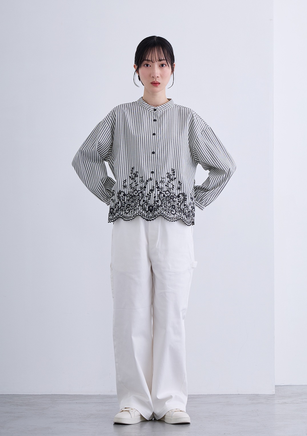 【LUIS MARI】エンブロイダリー ブラウス