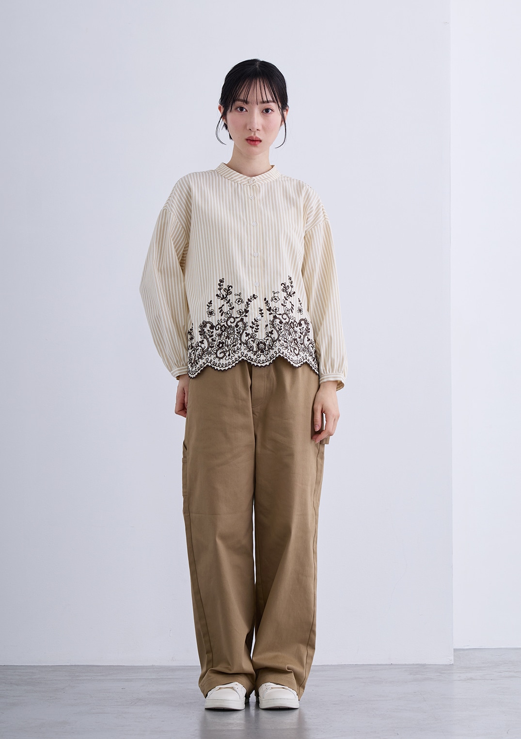 【LUIS MARI】エンブロイダリー ブラウス