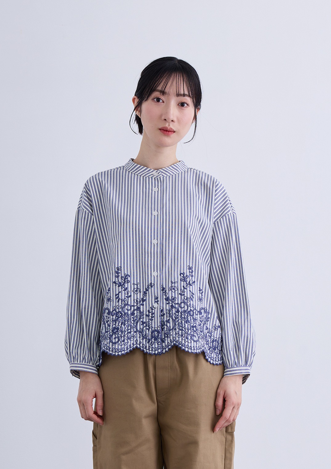 【LUIS MARI】エンブロイダリー ブラウス