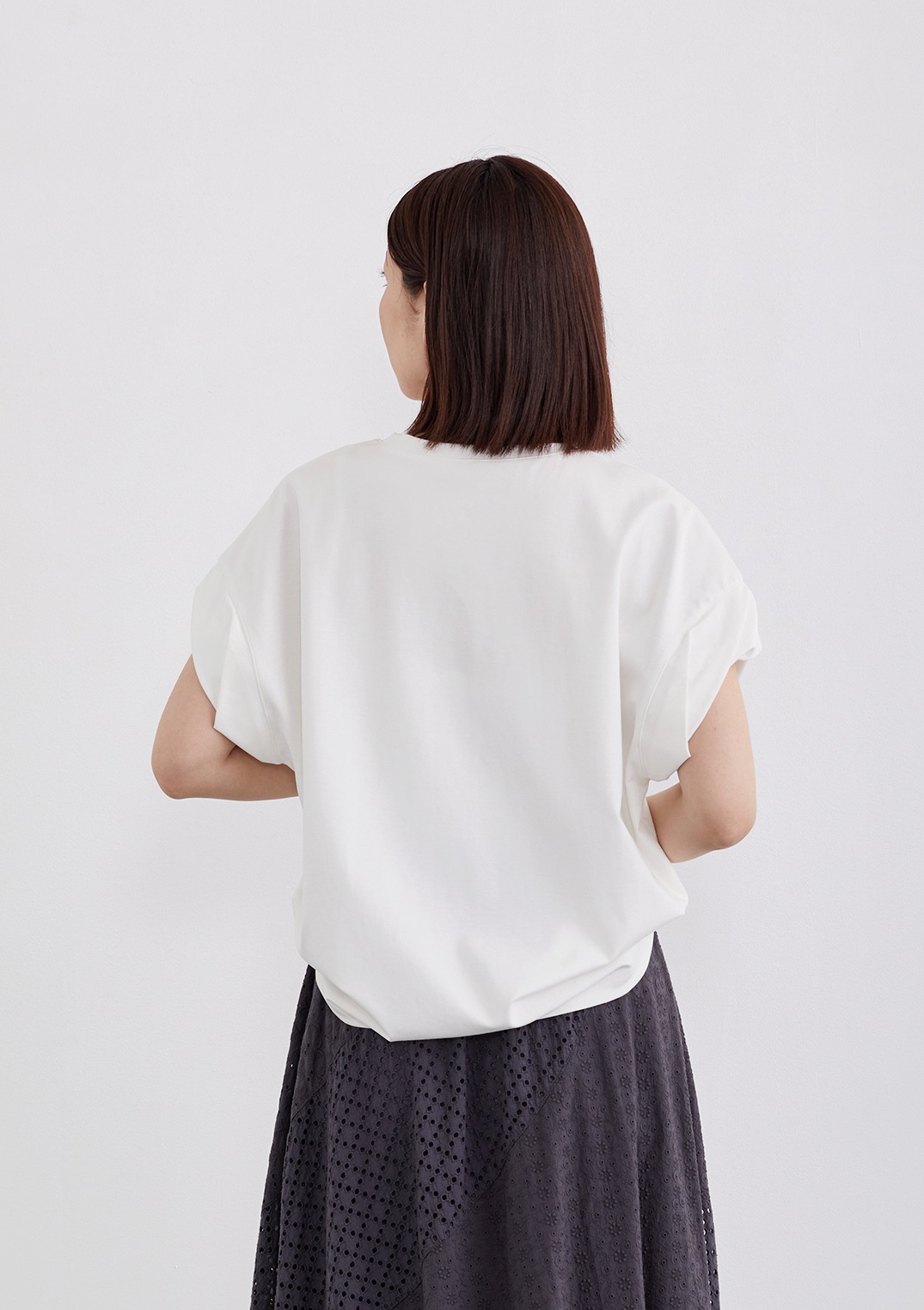 【Femicite】タックスリーブ カットソー