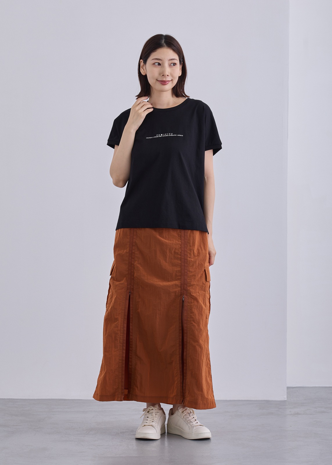 【Femicite】シャイニー タフタ スカート