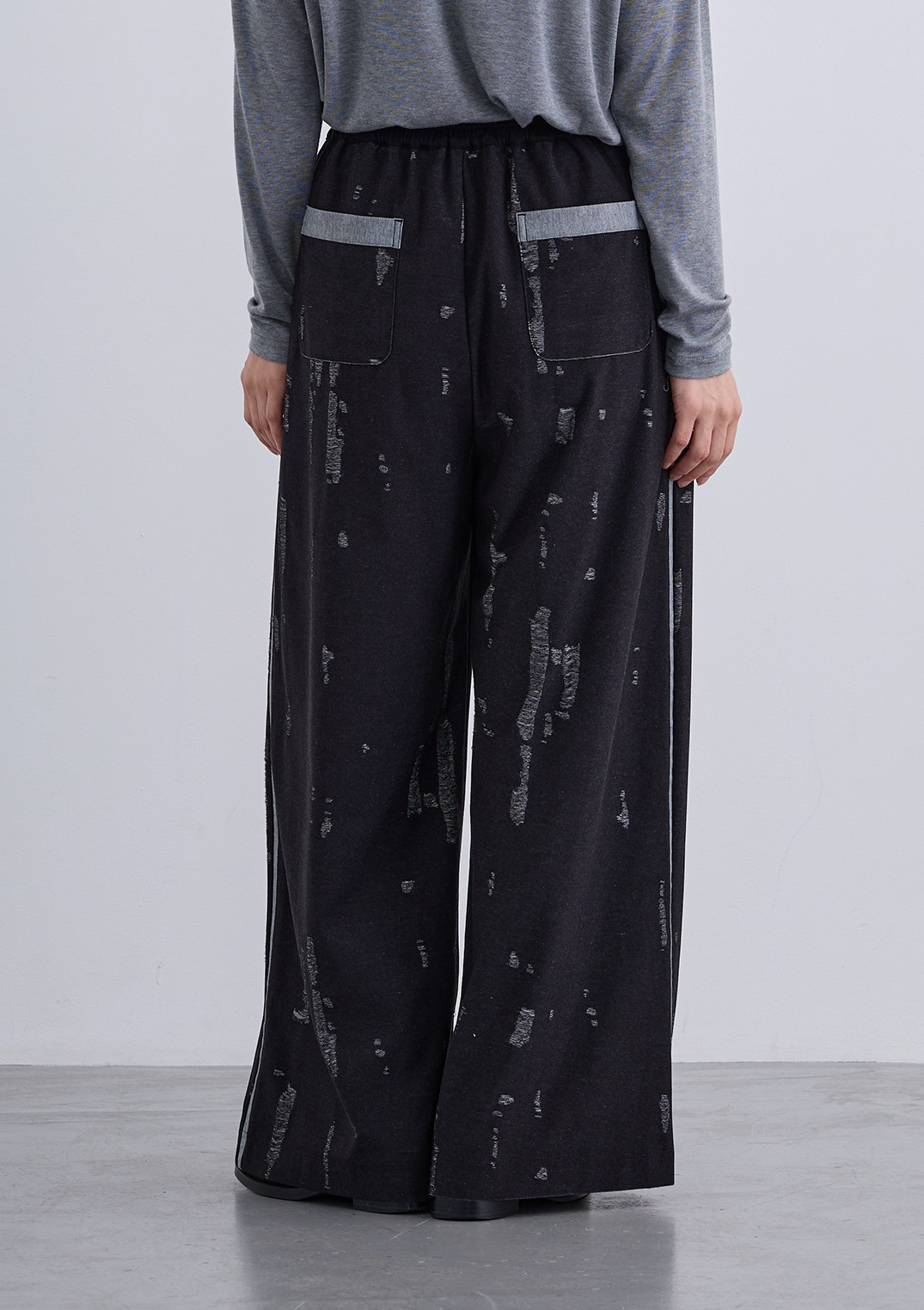 【Femicite】ダメージ スパン パンツ